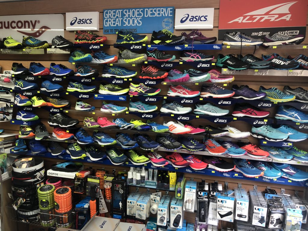 running trainers shop